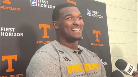 Ol Jerome Carvin Tennessee Pro Day Talks Combine Surprise Meeting