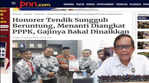 Info PPPK Hari Ini Honorer Tendik Sungguh Beruntung Menanti Diangkat