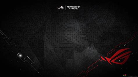 Asus Rog สาธารณรัฐเกมเมอร์ The Rog Classic Dark Logo 4k ดาวน์โหลดวอ