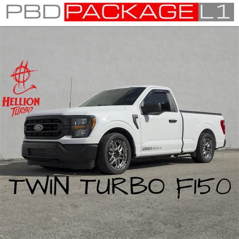 Pbd F150 2021 2023 Hellion Sleeper Twin Turbo Package L1