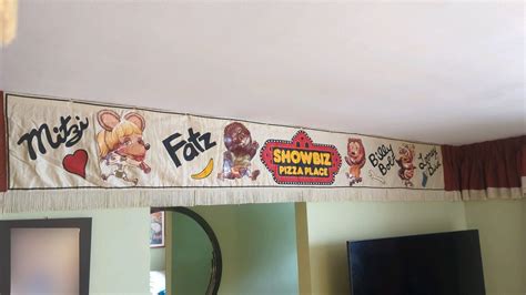 Rock Afire Curtain Valance Showbiz Pizza Grelly Usa