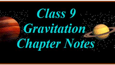 Chap La Gravitation