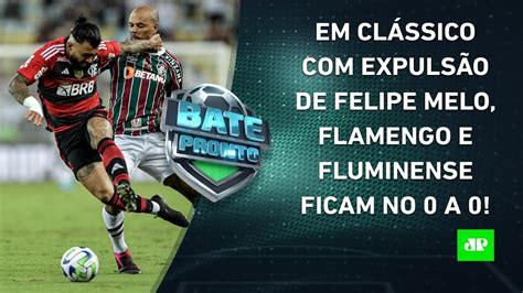 Flamengo Joga Melhor Mas Fluminense Segura Empate Um A Menos Na