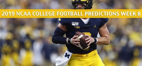 Michigan Vs Penn State Predictions Picks Odds Preview Oct 19 2019