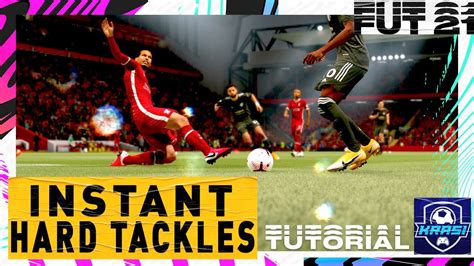 Fifa 21 New Instant Hard Tackles Tutorial How To Defend With The New