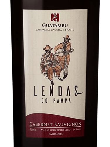 Vinícola Guatambu Lendas do Pampa Cabernet Sauvignon Vivino