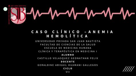 Caso Cl Nico Anemia Hemol Tica Gio Udocz