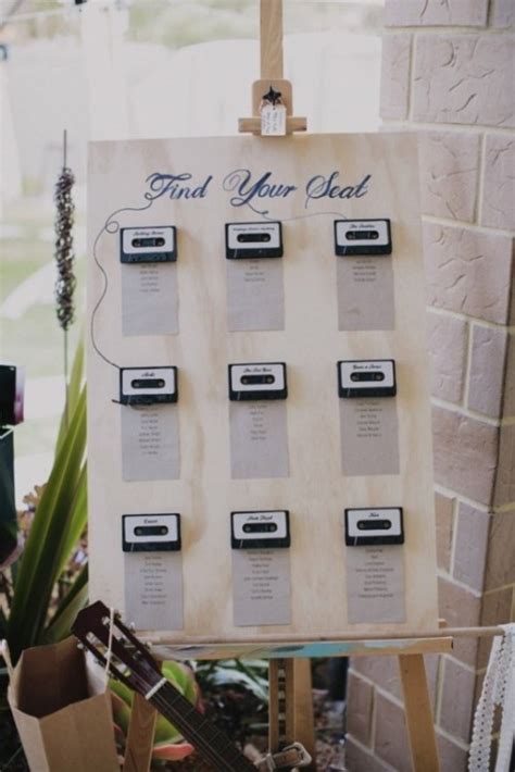 44 Unique Wedding Seating Chart Ideas Weddingomania