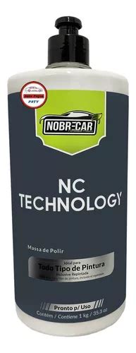 Nc Technology Massa De Polir 1kg Alto Rendimento Nobrecar