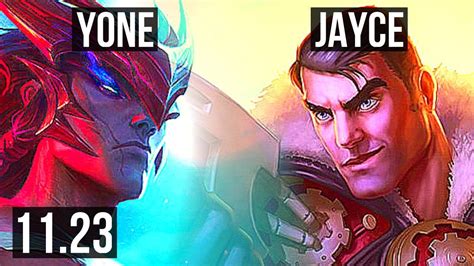 Yone Vs Jayce Mid Solo Kills Rank Yone Legendary Br