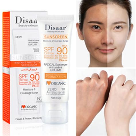 Disaar SPF 90 Facial Body Sunscreen Whitening Sun Cream Sunblock Skin