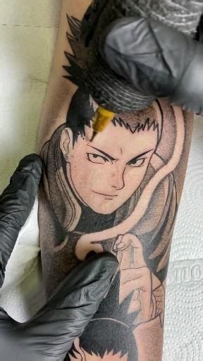 Shikamaru Nara Tattoo Idea Video Shikamaru Naruto Tattoo Anime