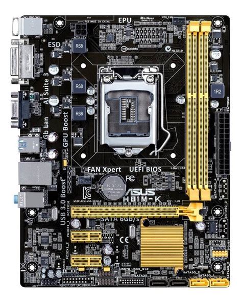 Asus H M K Intel Lga Micro Atx Motherboard H M K Mwave