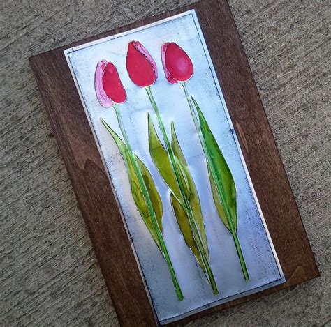 Upcycled Soda Pop Can Recycled Tulips Art - Etsy