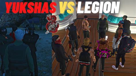 Yukshas Vs Legion Part Yukshas War With City Gta Vlt Roleplay