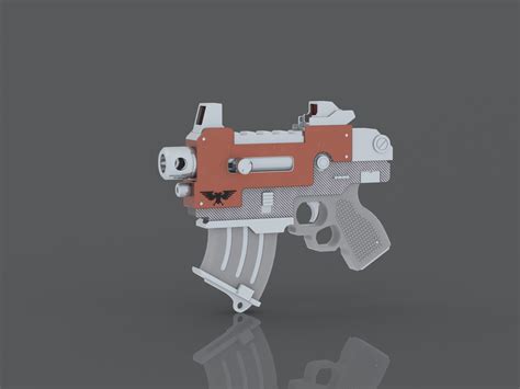 Stl File Bolter Bolt Pistol 🔩・model To Download And 3d Print・cults