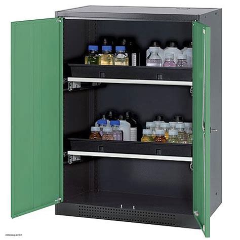 Asecos Chemical Storage Cabinet CS CLASSIC 81 Cm Height 110 Cm 507 30