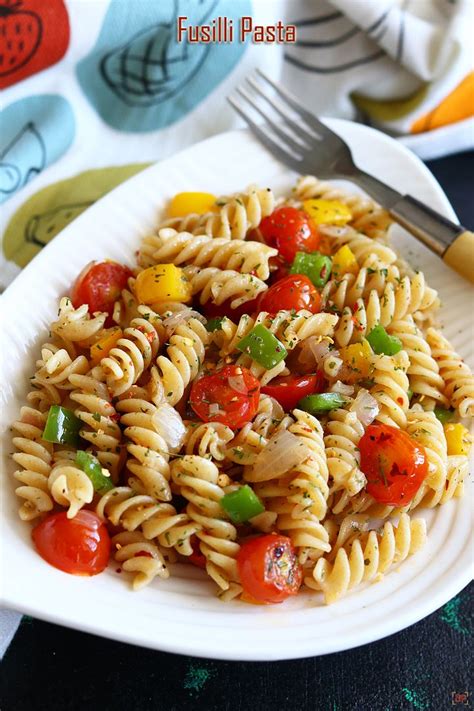 Fusilli Pasta Recipe For Delicious Italian Meal