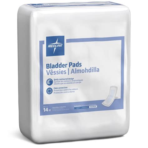 Medline Bladder Pads Maximum Absorbency 14ct