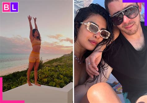 Priyanka Chopra Sizzles In A Red Bikini On Vacation With Husband Nick