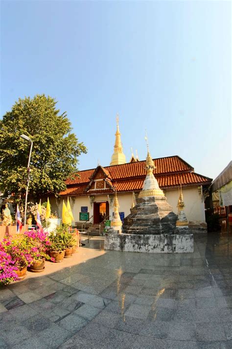 Wat Phra That Cho Hae Phrae Province Free Stock Photo Public Domain