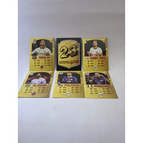 Kit Cards 2 5 FIFA 2023 FIFGAMES Cards Figurinhas Brincadeira De