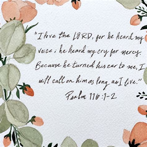 psalm 116 5 7 - LilliasKahlen