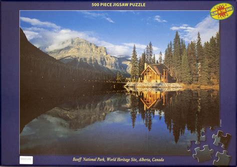 Banff National Park 500 Pieces Tomax Puzzles Puzzle Warehouse