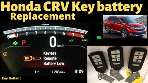 How To Replace Battery In Honda Crv Key Fob Honda Crv K