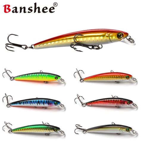 Hard Fishing Lure Wobbler Jerkbait Banshee Lures Jerk Bait Mm