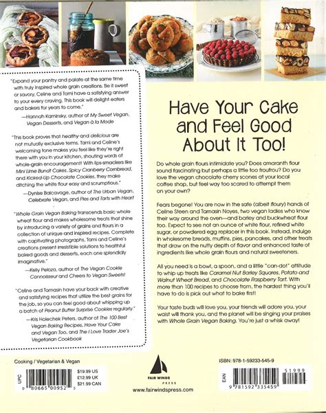 Whole Grain Vegan Baking Bookxcess
