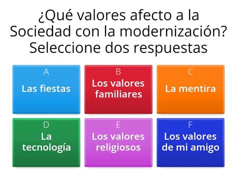 La Vida Cotidiana Y La Cultura Quiz