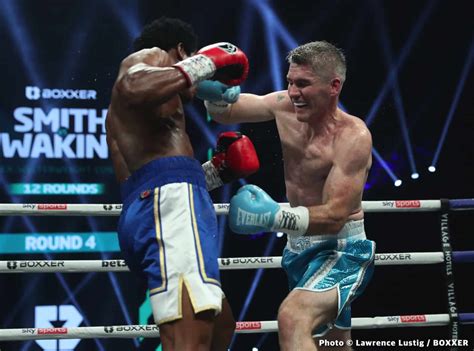 Photos Liam Smith Secures Strange Stoppage In Liverpool Latest Boxing News Today