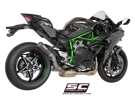 Kawasaki Ninja H Series Cr T Slipon Exhaust By Sc Project