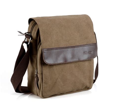 Canvas messenger bags men, messenger canvas bag - BagsEarth