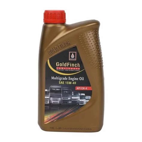 Gold Finch Sae W Multigrade Car Engine Oil Bottle Of Litre At Rs