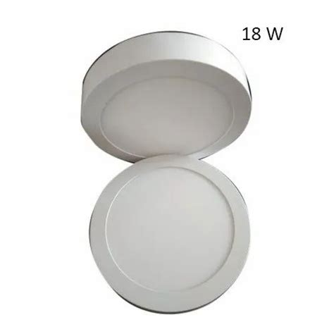 Sparkle Ceramic 18W Round Surface LED Panel Light For Office 220v