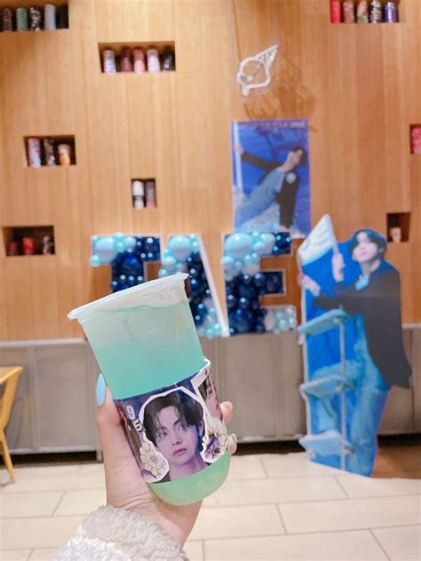 BTS Taehyung Cupsleeve Event Kpop Cupsleeve Manualidades Kpop