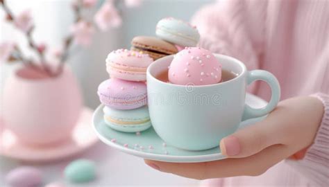 Elegant Pastel Themed Easter Tea Party With Friends Celebrate A