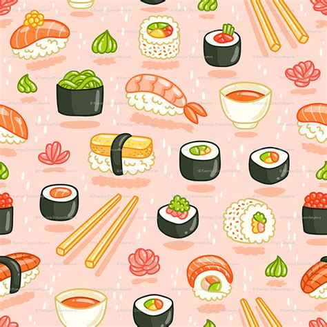 Details Cute Sushi Wallpaper Super Hot In Coedo Vn