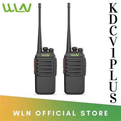 Hot Stock Wln Kd Cv Plus W Channel Uhf Mhz Two Way Walkie