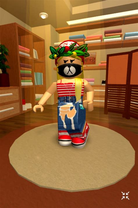 Waldo Outfit” Red Striped Top Wheats And Vans• Roblox Pictures Play