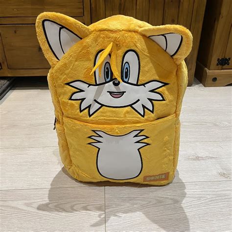 Tails The Hedgehog Plush Backpack Brand New Tags:... - Depop