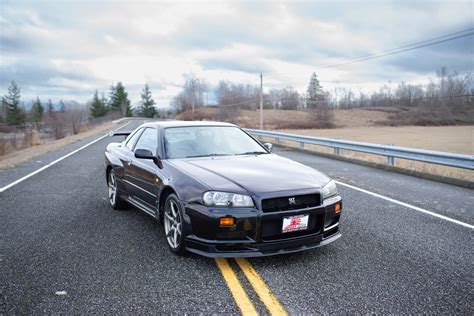 Ultra Rare Midnight Purple II 1999 Nissan Skyline GT R V Spec Is The