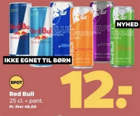 Energidrik Red Bull Netto Marts 2024 Alle Tilbudsavis