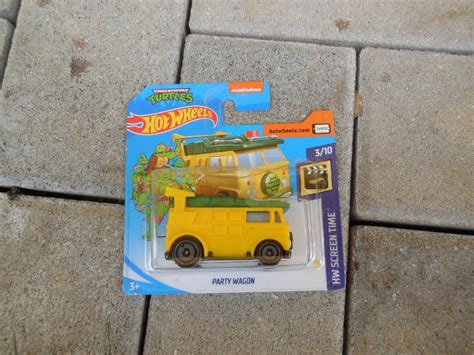 Party Wagon Hot Wheels Turtles Aukro
