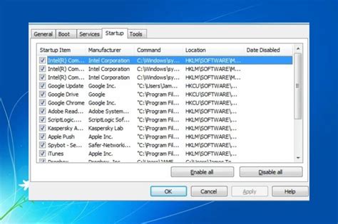 How To Disable Startup Programs In Windows