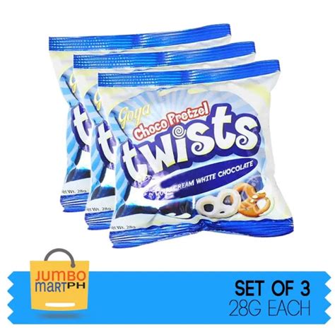 Goya Pretzel Twists Cream White 28g Set Of 3 Lazada Ph