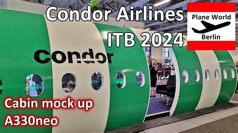 Condor Airlines Airbus A Neo Cabin Mockup At Itb Berlin Prime