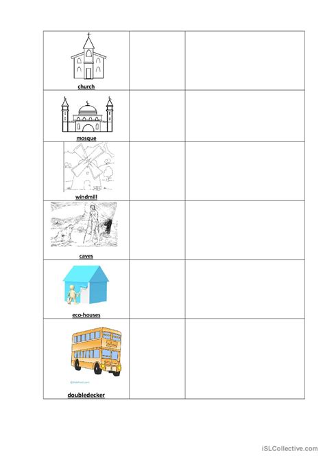 QUIZ UNUSUAL TYPES OF HOMES: English ESL worksheets pdf & doc